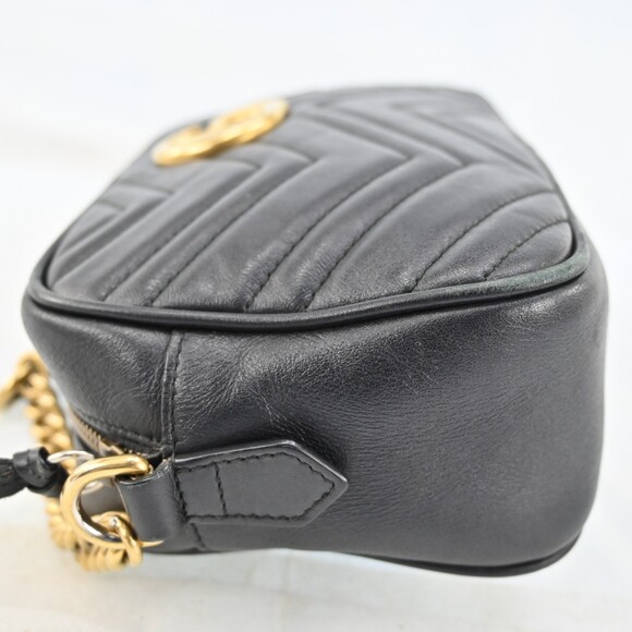 Auth Gucci Gg Marmont Chain Shoulder #196265G69B - Picture 7 of 15
